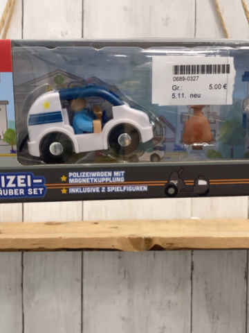 neu  Plastikspielzeug  Polizei und Räuberset 