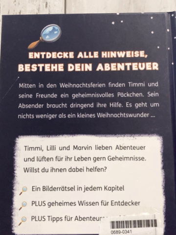  Buch Ein Rätsel zu Weihnachten 
