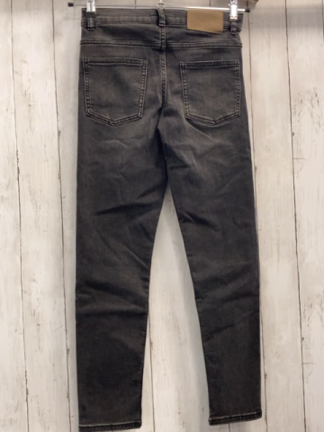zara Hose Gr. 152  grau jeans Bund verstellbar