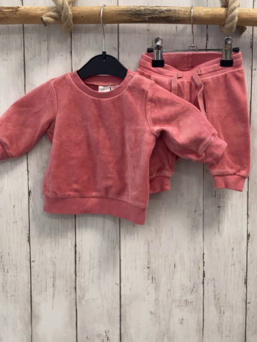 2tlg H&M  Pullover + Jogginghose  Gr. 56  koralle Nicky 