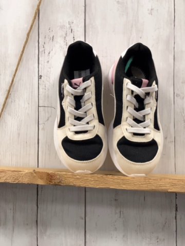 Puma Schuhe Gr. 33  beige schwarz weiß rosa