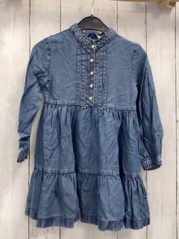 Mayoral Kleid Gr. 104  blau Jeans