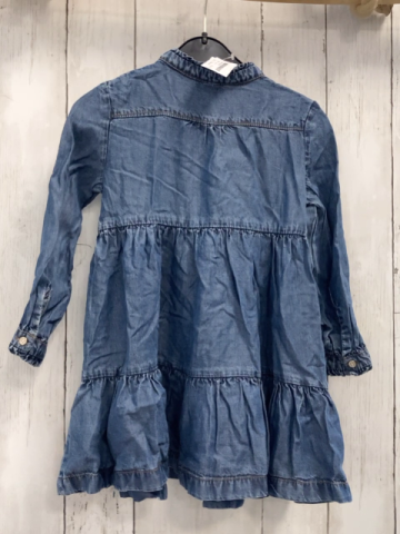 Mayoral Kleid Gr. 104  blau Jeans