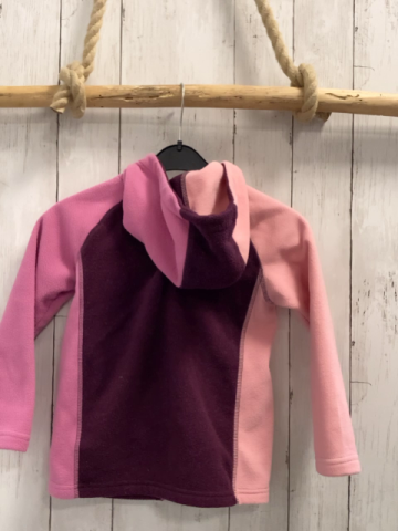  Fleecejacke Gr. 104  pflaume pink rosa 