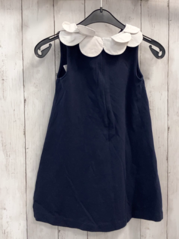 Jacadi  Kleid  Gr. 110  blau weißer Kragen 