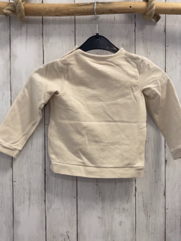 Disney  Pullover  Gr. 92  beige Klopfer Blumen 