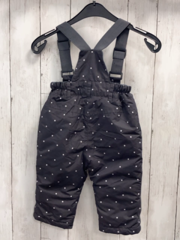   Schneelatzhose  Gr. 74  grau weiße Sterne 