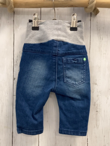 S´Oliver Jeggings  Gr. 62  blau Jeans grauer Bund 