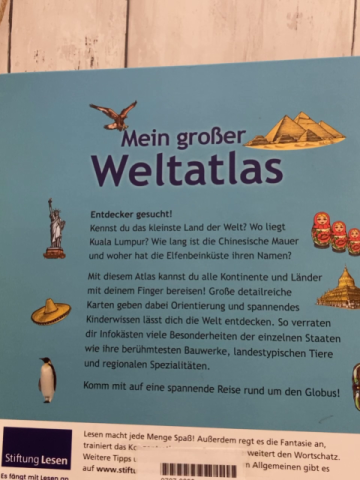  Buch Mein großer Weltatlas
