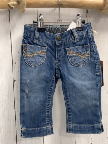 Eager Beaver  Hose  Gr. 68  blau Jeans Bund verstellbar 