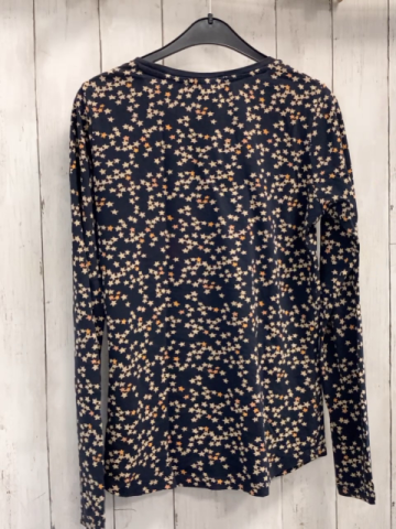 Scotch & Soda  Langarmshirt  Gr. 158  grau beige orange Sterne Schrift 