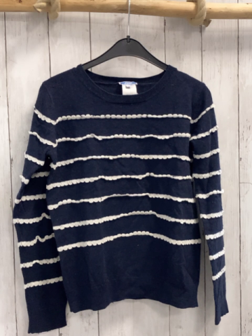 Jacadi  Pullover  Gr. 152  blau weiße Streifen mit Borte