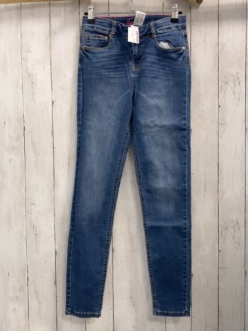Boden  Hose  Gr. 158  blau Jeans Bund verstellbar 