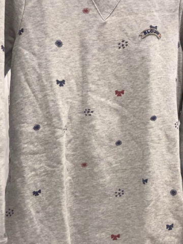 Scotch & Soda  Kleid  Gr. 140  grau kleine bunte Bilder