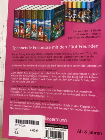  Buch Fünf Freunde Wie alles begann