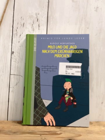 neu  Buch Milo und die Jagd nach dem grünhaarigen Mädchen 