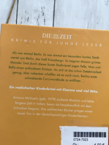 neu  Buch Mission grünes Monster 