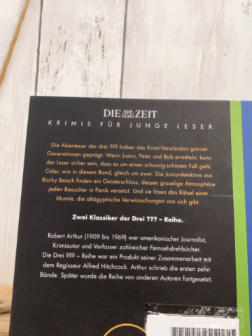 neu  Buch Die drei??? und die Flüsternde Mumie und das Gespensterschloss 