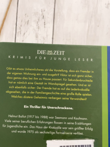 neu  Buch Das Haus der Krokodile 