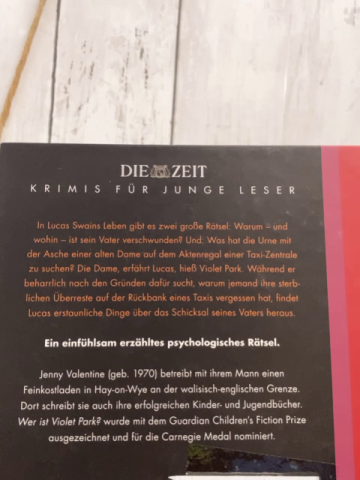 neu  Buch Wer ist Violet Park? 