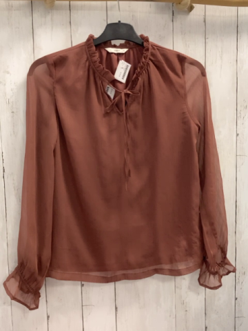   Bluse  Gr. 152  rostrot