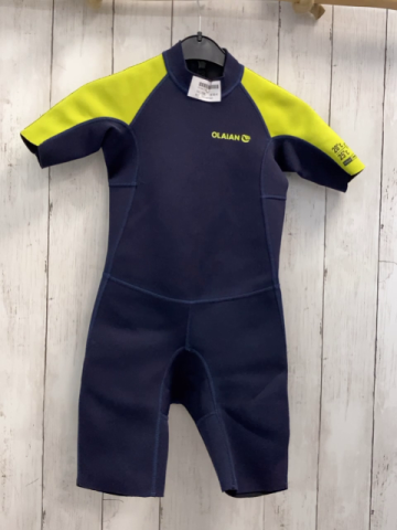 Decathlon  Neoprenoverall Gr. 128  blau gelb 