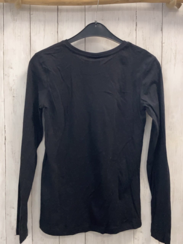 neu   Langarmshirt Gr. 158/164  schwarz Stitch 