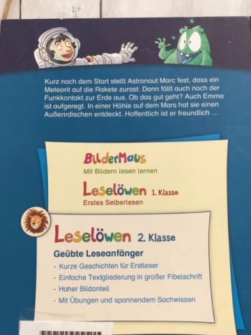 Leselöwen Buch Astronautengeschichten 