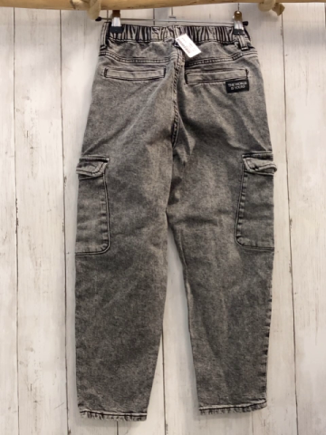 H&M  Hose  Gr. 122  grau Jeans Gummizugbund 