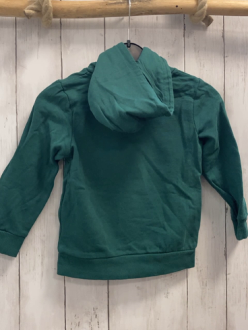  Pullover Gr. 110  grün Spiderman Kapuze