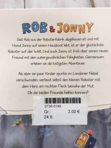  Buch Rob & Jonny Zwei mit Herz und Schraube