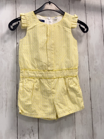 Okaidi  Kleid  Gr. 98  gelb weiß graue Schmetterlinge 