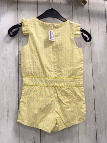 Okaidi  Kleid  Gr. 98  gelb weiß graue Schmetterlinge 