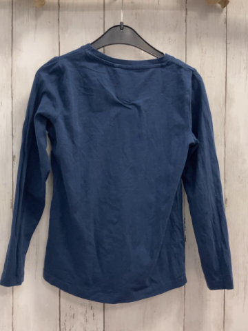 Name it  Langarmshirt  Gr. 122/128   blau Pailettenstern 
