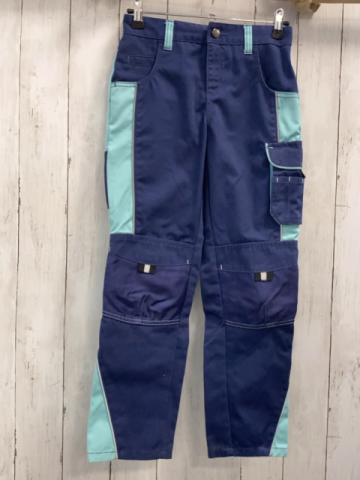 Topcraft  Hose  Gr. 134/140  blau mint aufgesetzte Taschen