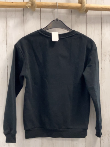 H&M  Pullover  Gr. 146/152  schwarz Monster mit vielen Augen Schrift 