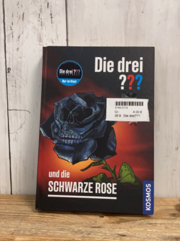 Die drei???  Buch ... und die schwarze Rose 