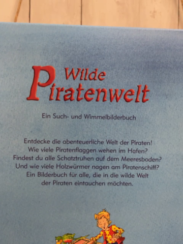   Buch Wilde Piratenwelt  Such- und Wimmelbilderbuch