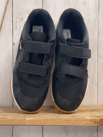 Puma  Schuhe  Gr. 39  schwarz graue Streifen weiße Sohle 