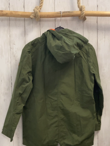   Jacke Gr. 140  kiwi Kapuze 