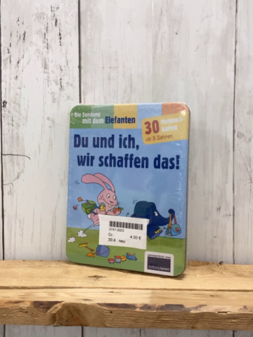 neu  Spiel  Du und ich, wir schaffen das Blechdose 