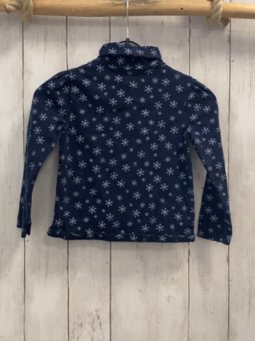   Langarmshirt  Gr. 110  blau hellblaue Kristalle Rolli Frozen 