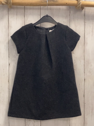 Name it  Kleid  Gr. 104  grau Struktur 