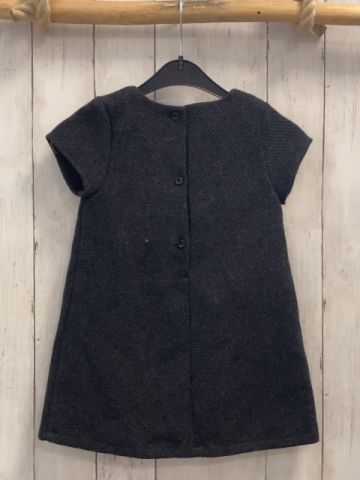 Name it  Kleid  Gr. 104  grau Struktur 