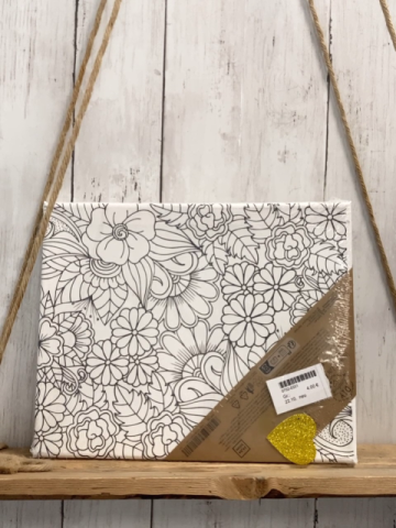 neu  Kreativspielzeug  Blumenbild zum Ausmalen