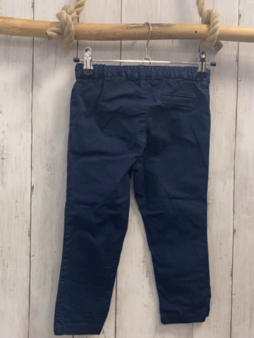 H&M  Hose  Gr. 98  blau Bund verstellbar 