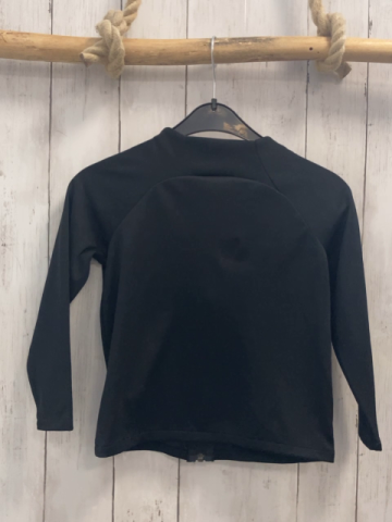 Nike  Joggingjacke  Gr. 110  schwarz weißes Label 