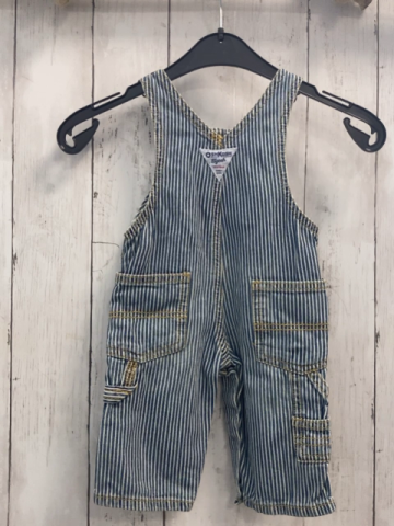 Oshkosh  Latzhose  Gr. 68  blau weiße Streifen mais Nähte 