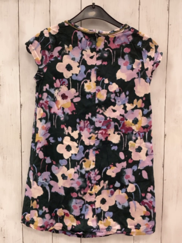 GAP Kleid  Gr. 122/128  grün bunte Blumen 