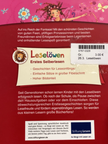 Leselöwen  Buch Die schönsten Geschichten für Leseanfänger 